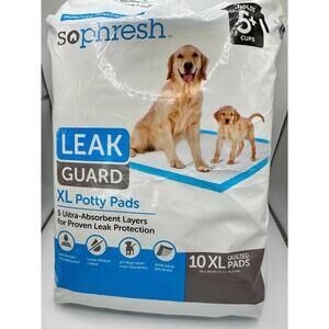 Puppy Potty Pads Size XL by Sophresh Open box